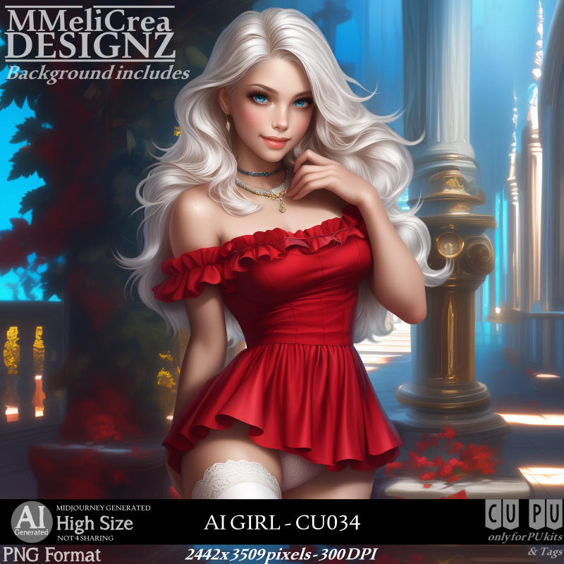 (image for) AI - GIRL CU034 (CU4PU/PNG)